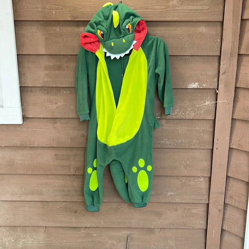 Spooktacular Creations dragon green costume with tail size S